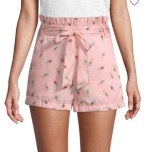 New Modcloth pineapple shorts M